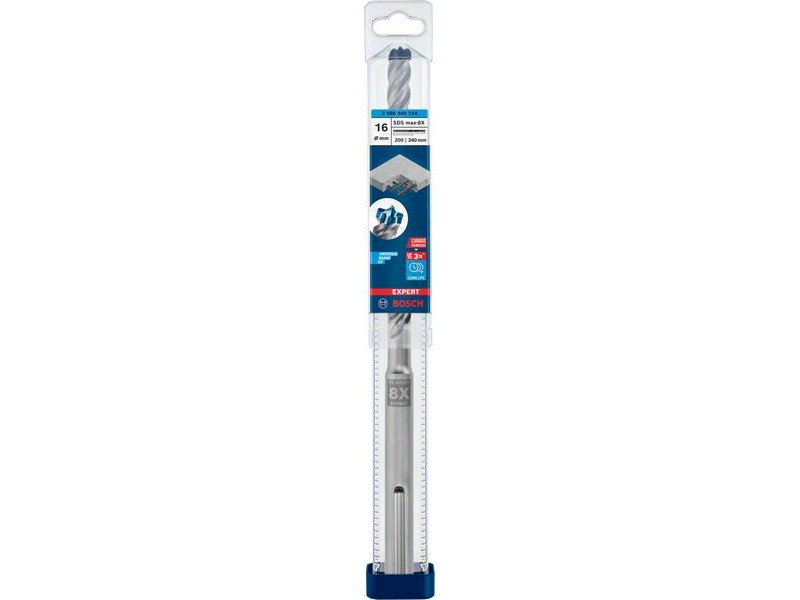 Sveder Bosch EXPERT SDS max-8X, Dimenzije: 16x200x340mm, 2608900214